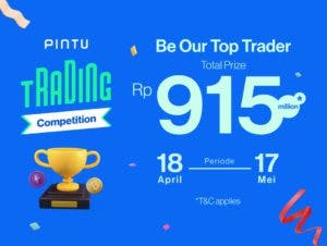 Pintu Trading Competition 2022: Menangkan Total Hadiah Rp915 Juta