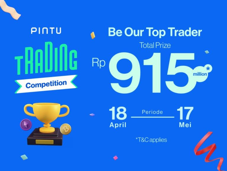 Pintu Trading Competition 2022: Menangkan Total Hadiah Rp915 Juta