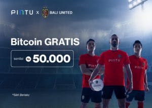 Promo Pintu x Bali United 2022: Dapatkan Gratis Bitcoin Rp50.000!