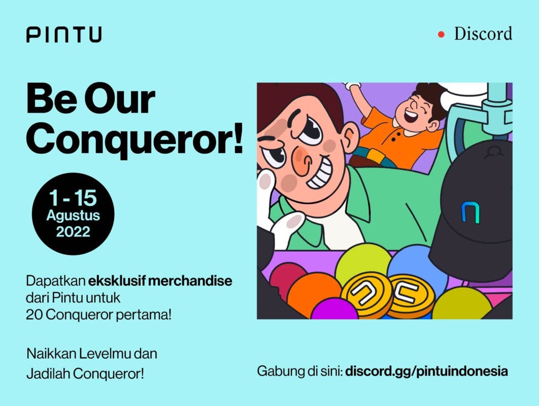 Gambar Be Our Conqueror, Dapatkan 20 Merchandise Exclusive Pintu!