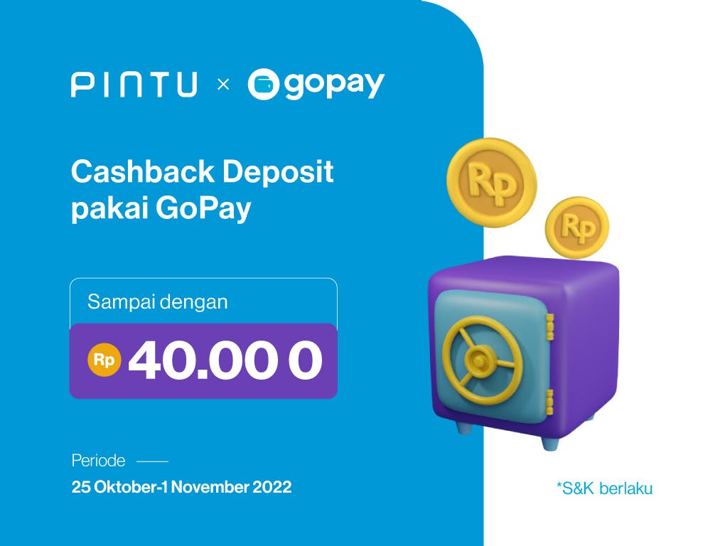 Gambar Promo Pintu x GoPay Oktober 2022: Cashback GoPay hingga Rp40.000