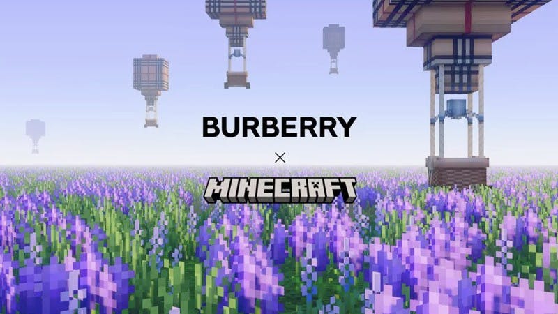Gambar Keren! Brand Mewah Burberry Luncurkan NFT di Metaverse Minecraft