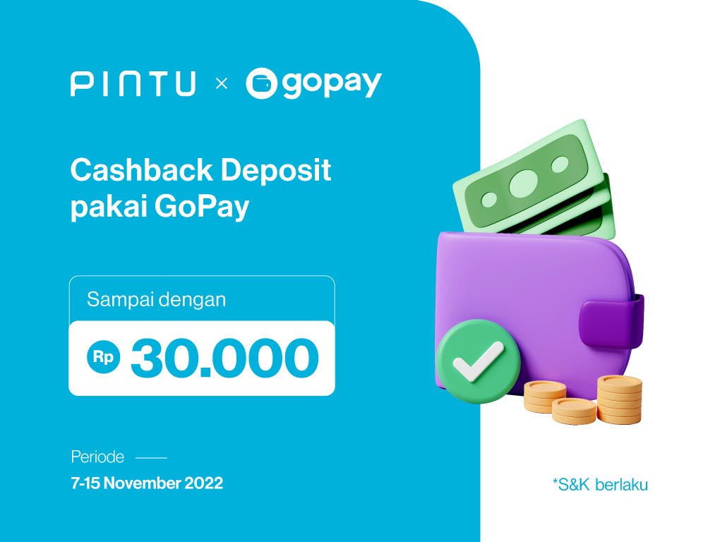 Gambar Promo Pintu x GoPay November 2022: Cashback GoPay hingga Rp30.000