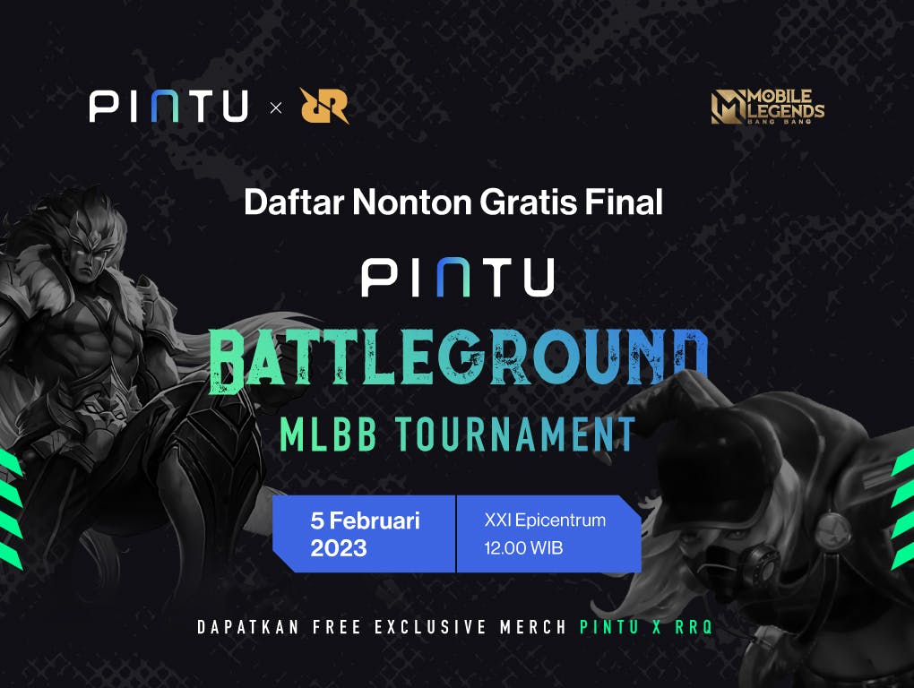 Gambar RRQ x Pintu Battleground: Tonton Final MLBB Tournament Offline dan Dapatkan Free Exclusive Merchandise