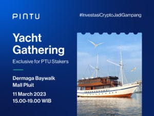 Dapatkan Kesempatan Ikuti Pintu Yacht Gathering 2023 dengan Staking PTU