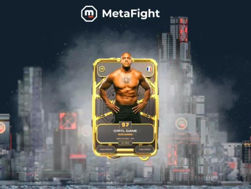 Gambar Disebut Aset Berharga, Juara Dunia MMA Ciryl Gane Bergabung Dengan Game MetaFight!