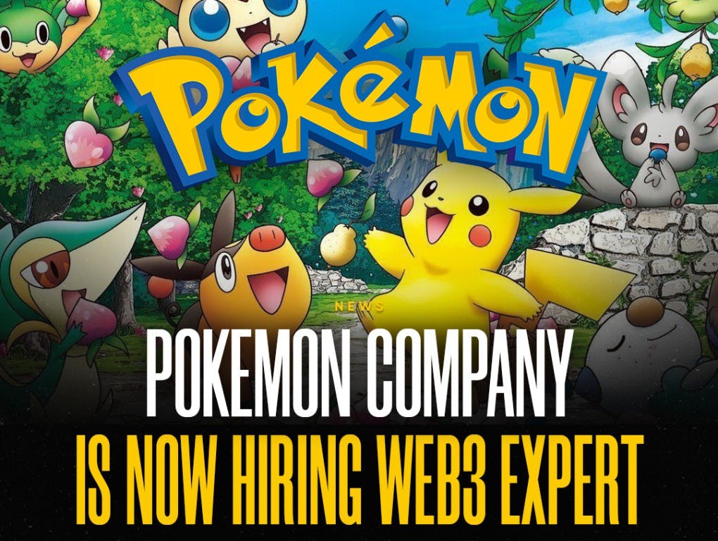 Gambar Pokémon Company Buka Lowongan Kerja Untuk Ahli Web3, Tertarik?