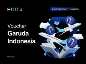 Dapatkan Voucher Tiket Pesawat Garuda Gratis dengan Staking PTU