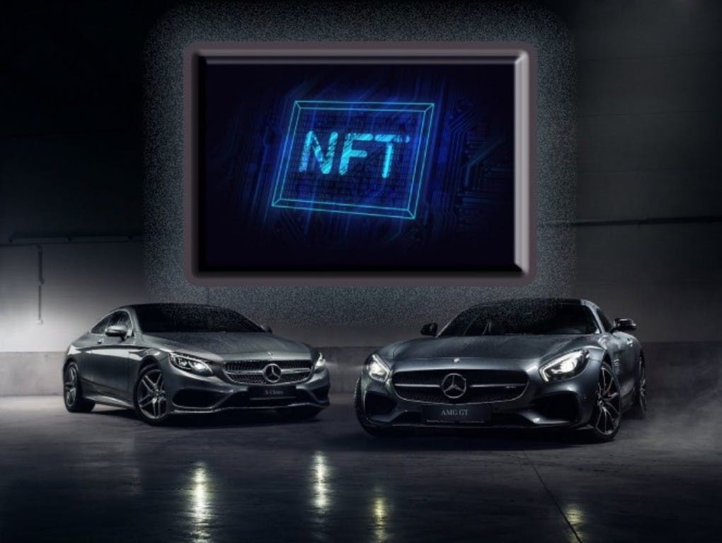 Gambar Kolaborasi Mercedes-Benz dan Fingerprints DAO,  Memadukan Dunia Otomotif dan Seni Digital Melalui NFT!