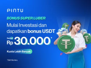 Promo Spesial September, Beli Crypto Pertama dan Raih Bonus Rp30.000 USDT!