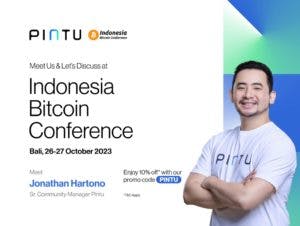 Pintu Resmi Jadi Sponsor Indonesia Bitcoin Conference 2023, Bagi-Bagi Diskon 10%!