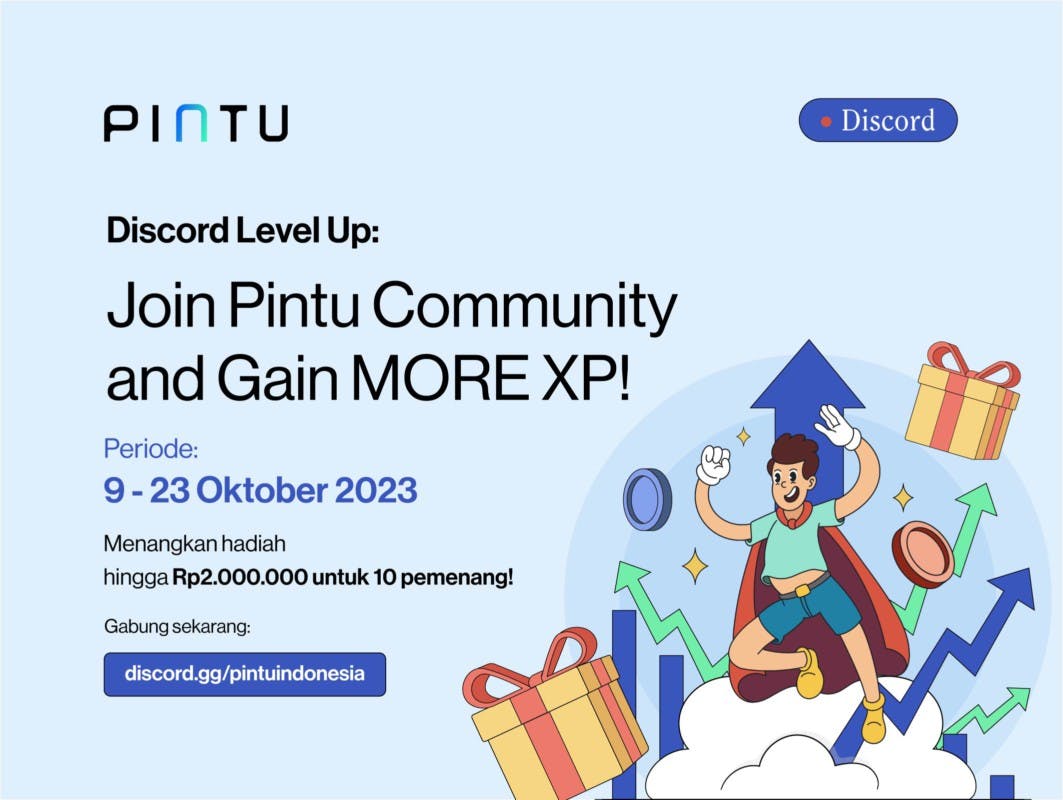 Gambar Discord Level Up: Join Pintu Community and Gain More XP