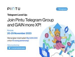 Telegram Level Up: Join Pintu Community and Gain More XP