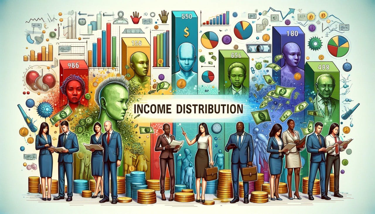 Gambar Distribusi Pendapatan: Definisi, Jenis, dan Pengukurannya