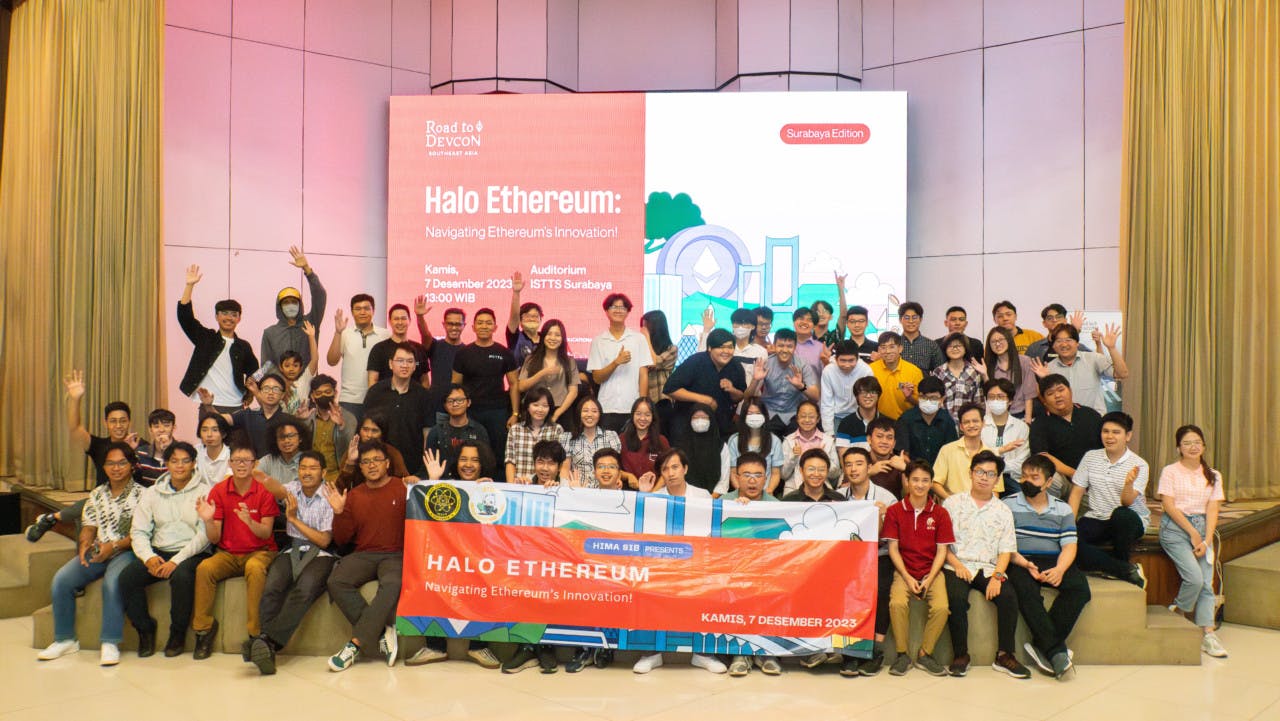 Gambar Pintu Sponsori Event ‘Halo Ethereum’ di 3 Kota Besar di Indonesia!