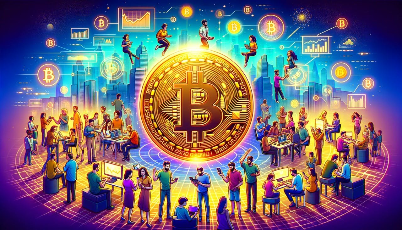 Gambar Bitcoin Melonjak, Apakah Ini Awal dari Ledakan Crypto 2024?