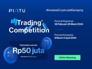 Ikuti Pintu Trading Competition March 2024, Menangkan Hadiah Mulai dari Rp50 Juta!