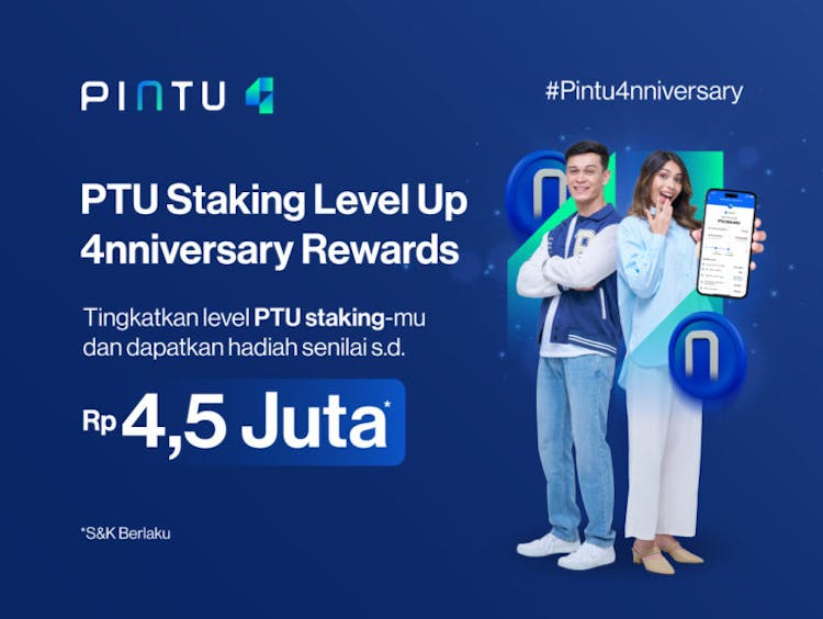PTU Stakers Level UP: Menangkan Voucher dan USDT Gratis Hingga Rp4,5 Juta!