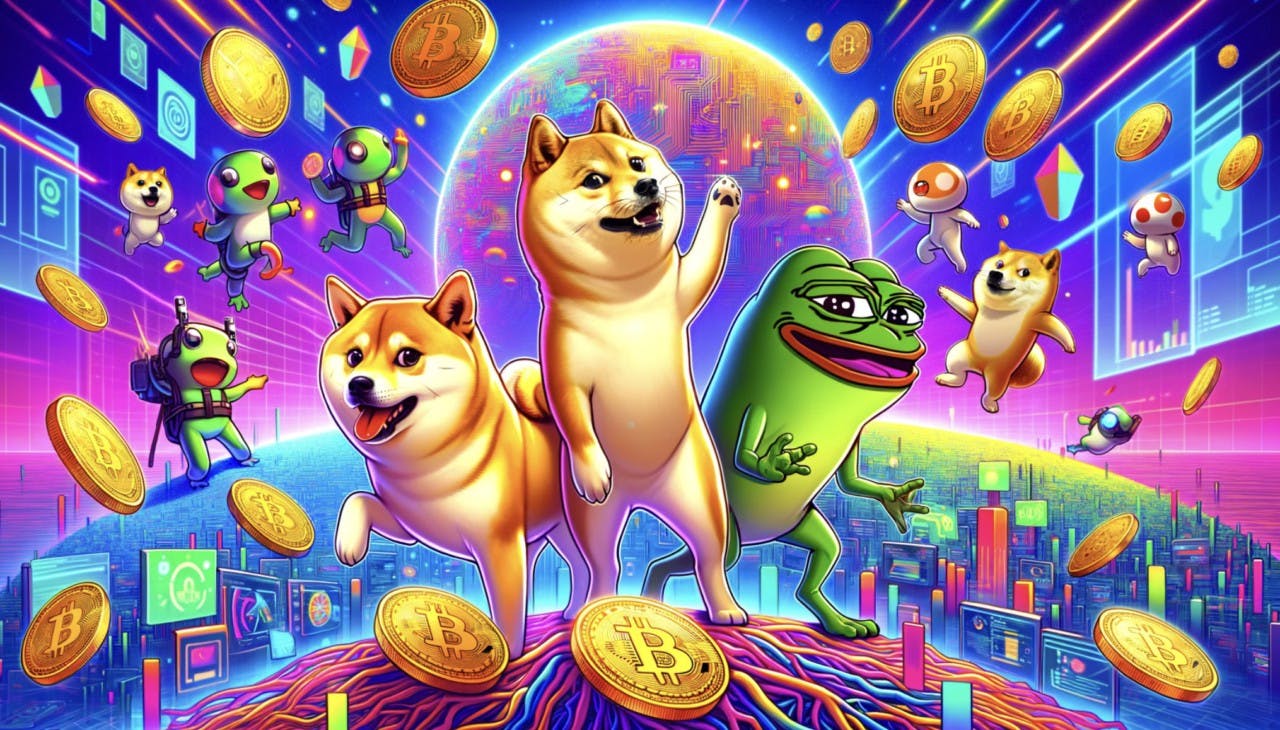Gambar Meme Coin Akan Mengungguli Crypto Lainnya di Bull Run 2024? Inilah Alasannya!