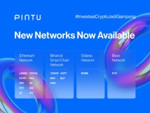 Dukungan Network Baru dari Blockchain ERC20, BSC, SOL, dan BASE Kini Tersedia di Pintu!