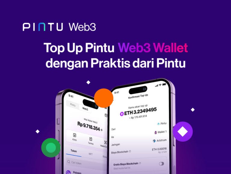 Fitur Baru Pintu Web3: Top Up Wallet Langsung dari Bursa Pintu!