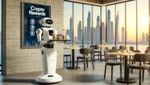 Robot Canggih Berbasis Blockchain Hadir di Dubai, Sajikan Kopi dan Beri Hadiah Kripto!