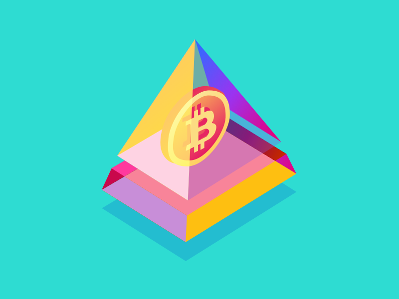 Gambar Apakah Bitcoin Skema Piramida?